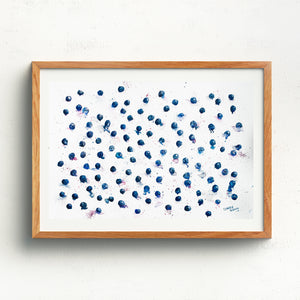 Blueberries Wallpaper - Claire Gunn