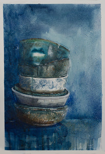Blue Bowls - Claire Gunn