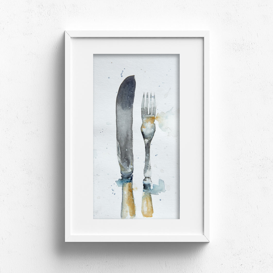Greywater Knife and Fork