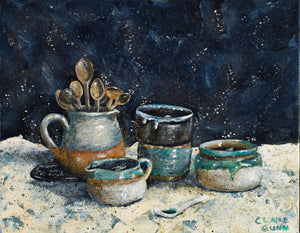 Jugs, Pots and Spoons - Claire Gunn