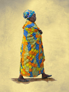 People of Uganda Series -Vibrant Elder - Claire Gunn