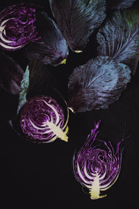 Purple Cabbages II - Claire Gunn